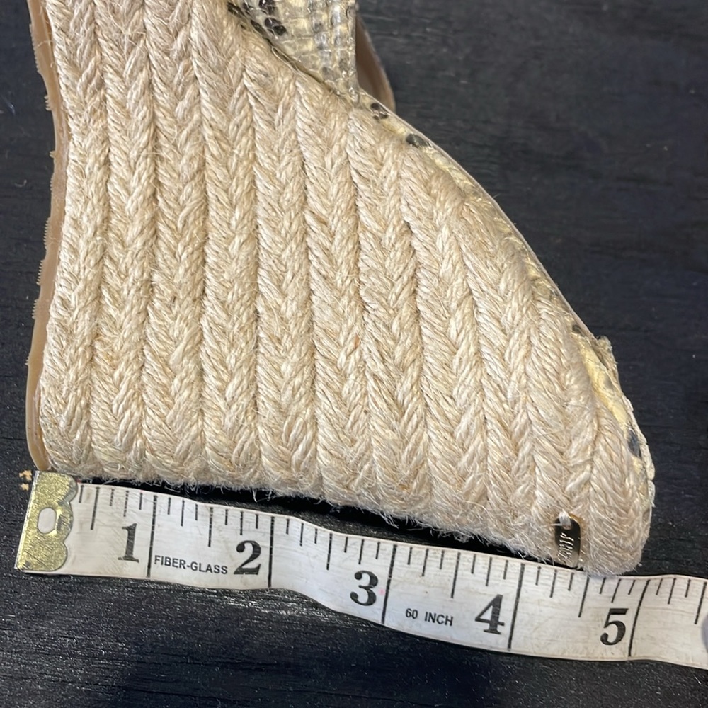 Jimmy Choo Dovina snake print wedges/ espadrilles - Picture 14 of 16